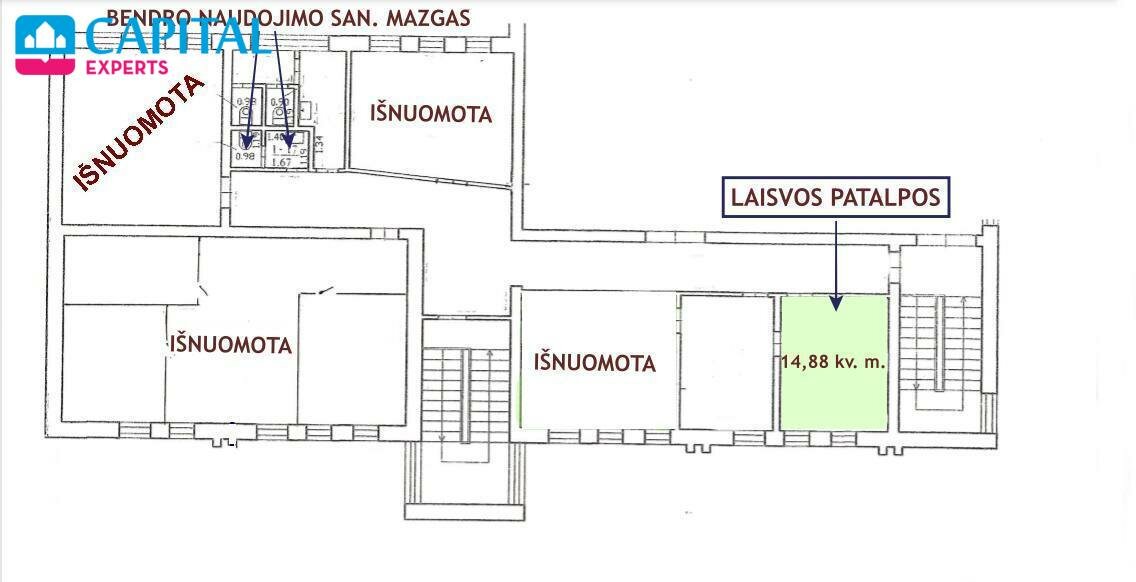 Biuro Patalpų nuoma Vilniuje, Paneriuose, Granito g. – nuotrauka 4