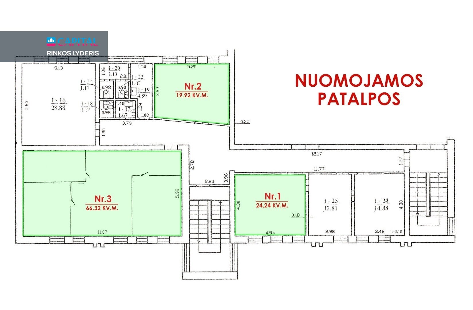 Biuro Patalpų nuoma Vilniuje, Paneriuose – nuotrauka 3