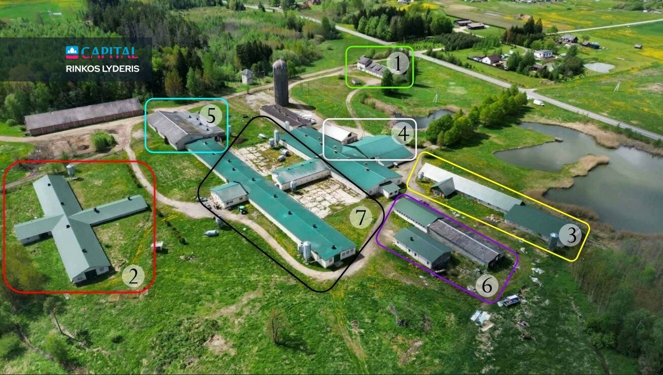 Продаётся Производственнoe и складскoe / Складскoe / Прочее помещения Širvintų r. sav., Motiejūnuose – изображение 1