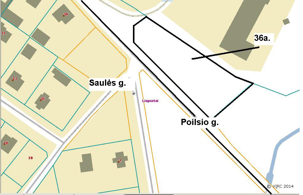 Участок Šiaulių rajono sav., Aukštelkėje, Poilsio g. – изображение 4
