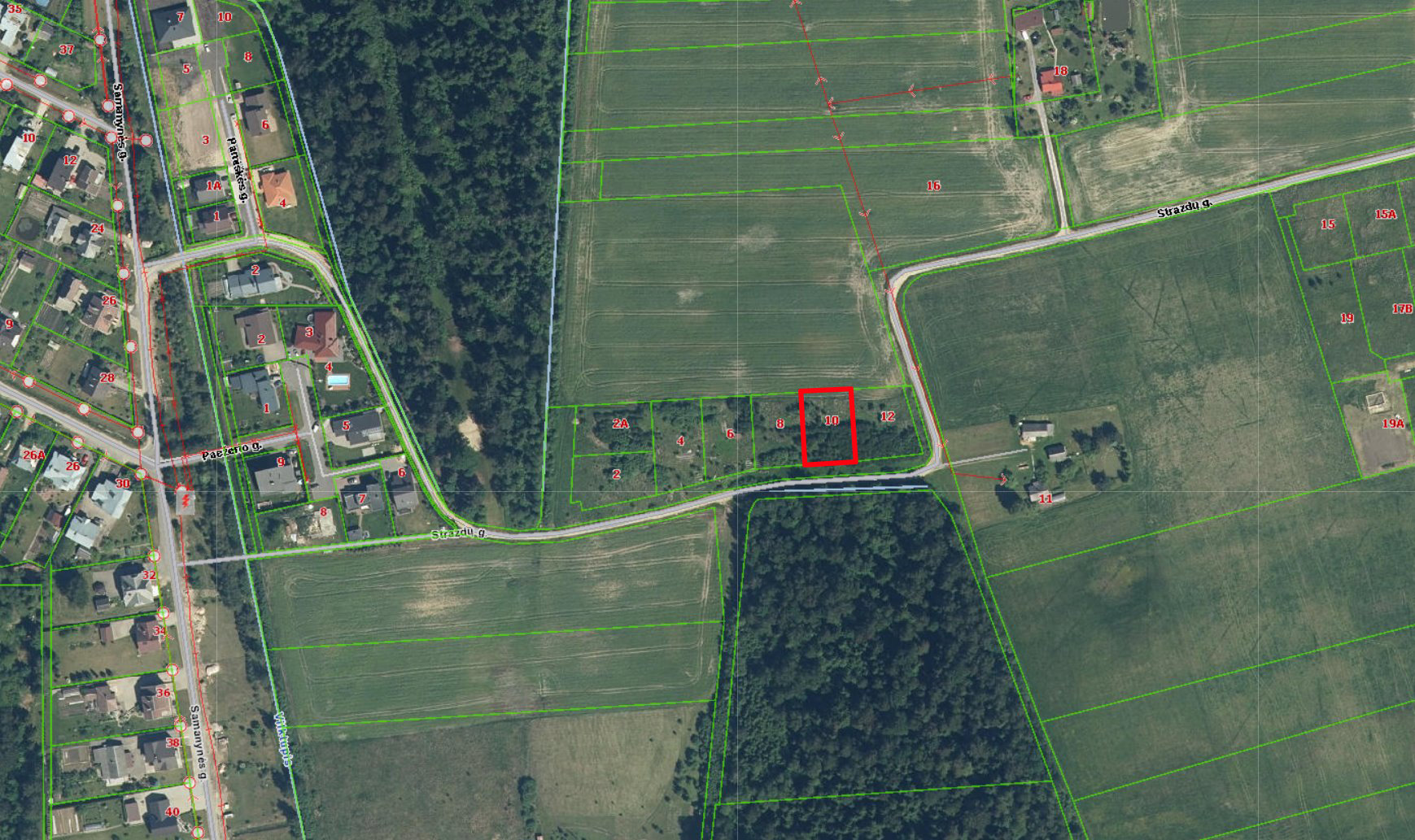 Участок Panevėžio r. sav., Vaivaduose, Strazdų g. – изображение 3