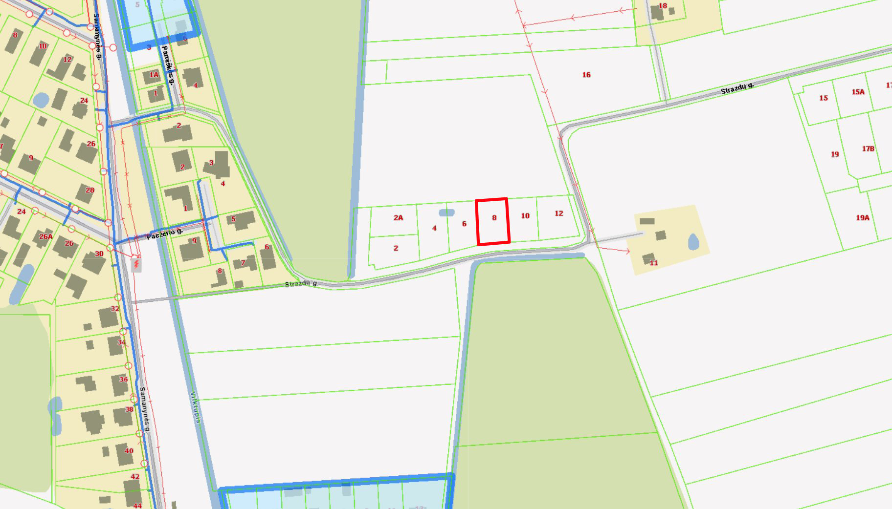 Участок Panevėžio r. sav., Vaivaduose, Paežerio g. – изображение 4