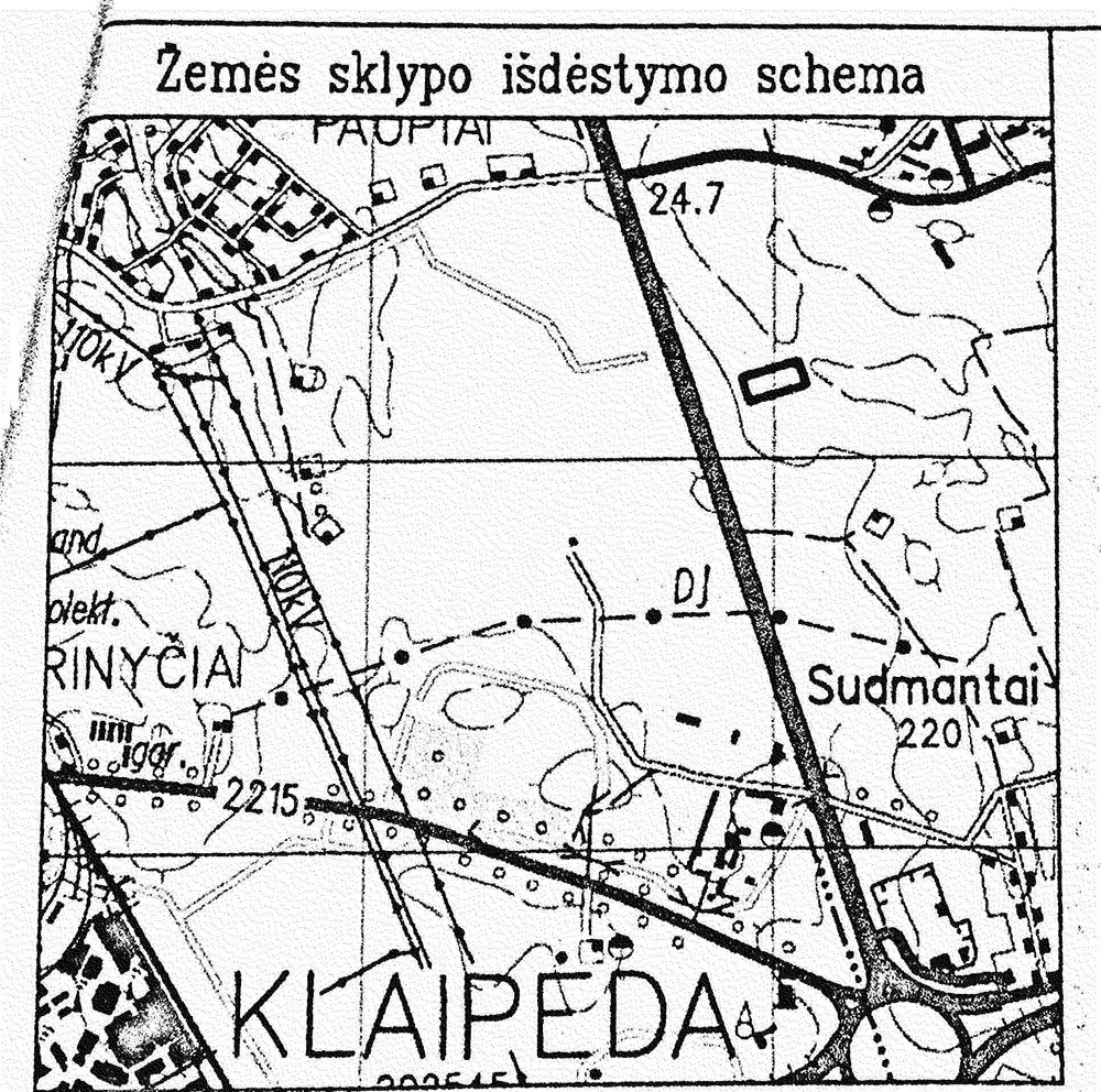 Land Klaipėdos rajono sav., Sudmantuose, Palangos pl. – image 2