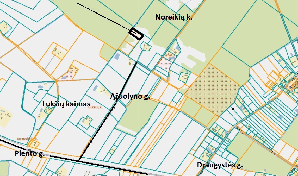 Участок Šiaulių rajono sav., Lukšiuose – изображение 4