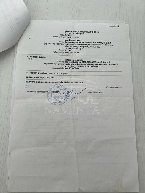Sklypas Kretingos rajono sav., Tarvyduose – nuotrauka 5