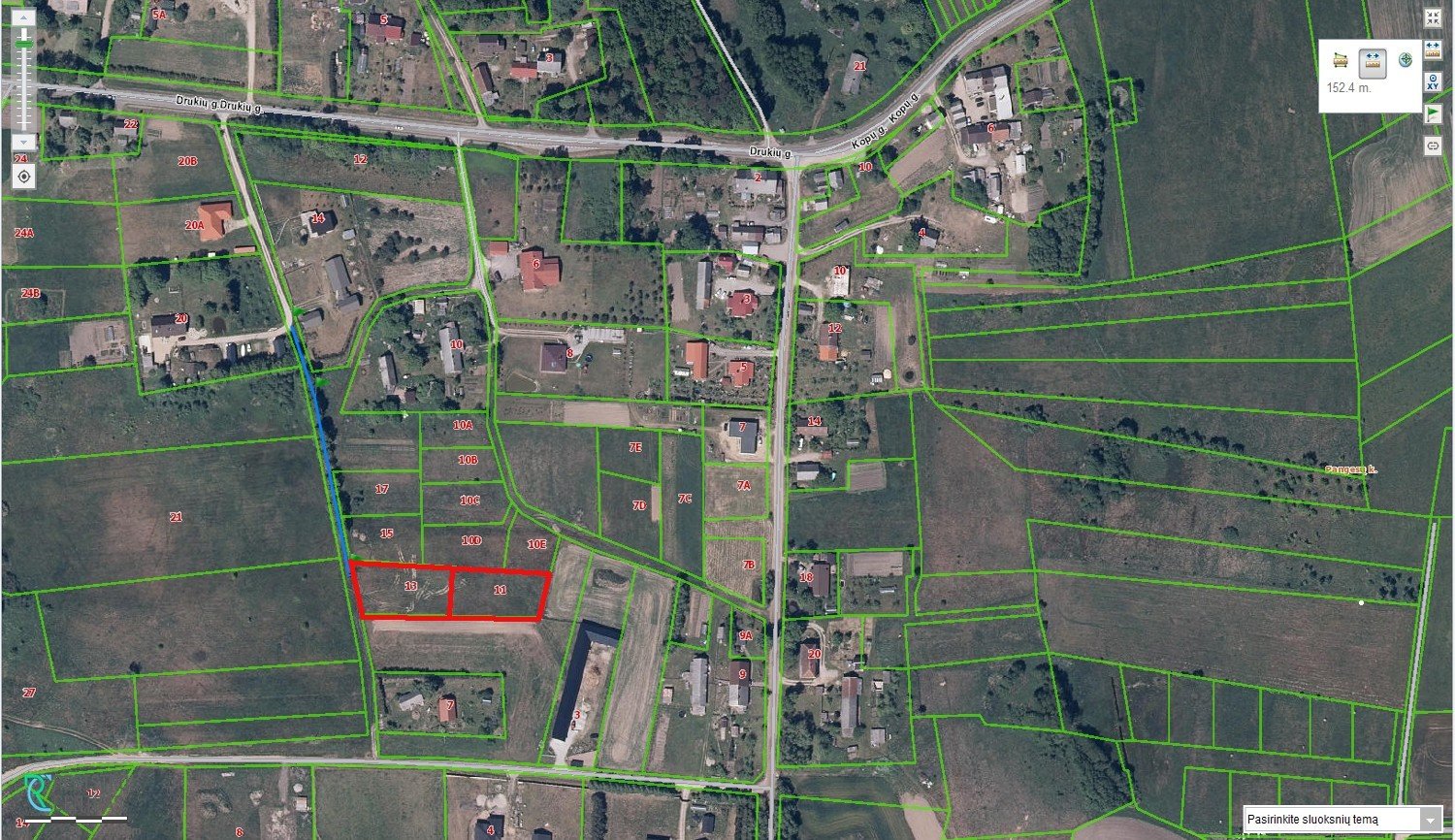 Участок Klaipėdos rajono sav., Pangesuose, Raštų g. – изображение 6