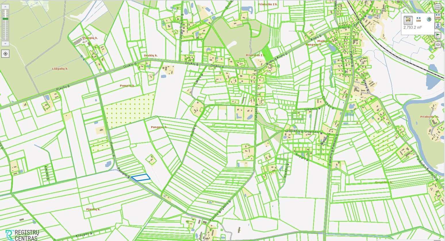Участок Klaipėdos rajono sav., Pangesuose, Pempių g. – изображение 6