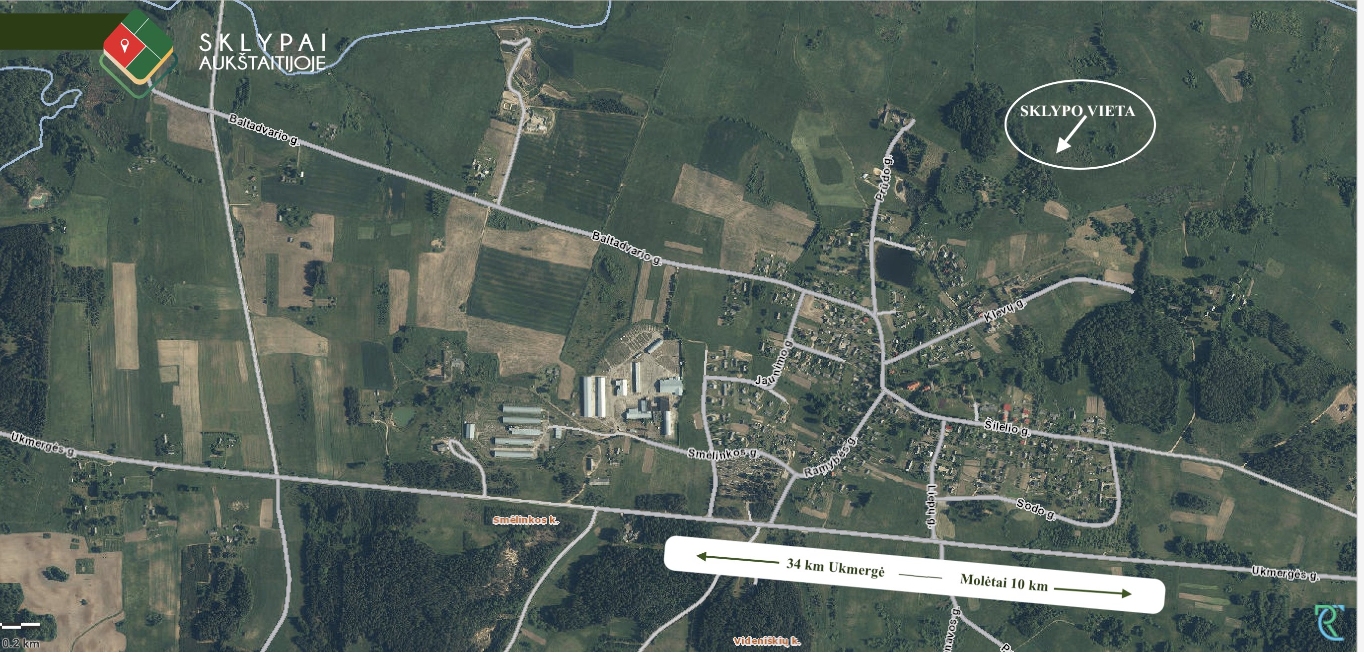 Sklypas Molėtų rajono sav., Videniškiuose, Klevų g. – nuotrauka 5