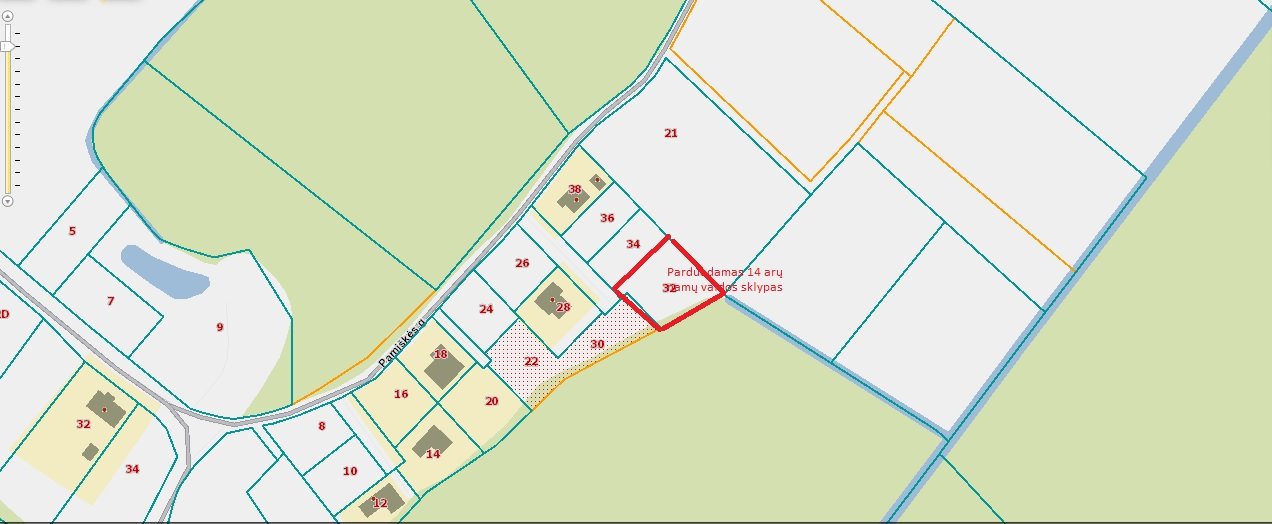 Sklypas Šiaulių rajono sav., Visgirduose, Pamiškės g. – nuotrauka 2