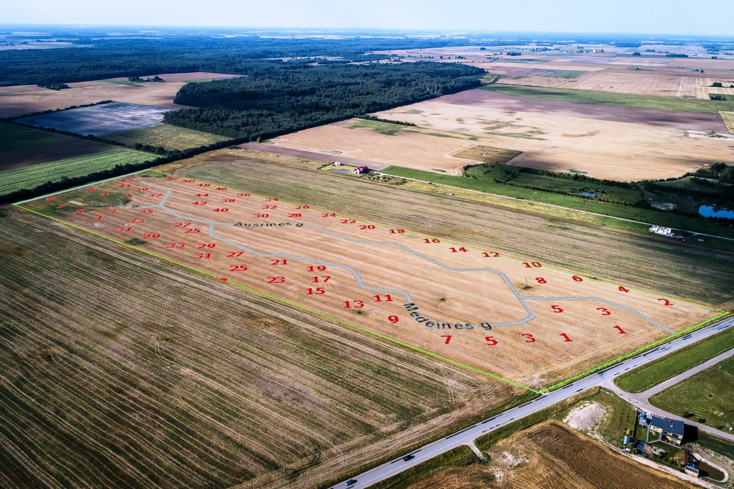 Участок Šiaulių rajono sav., Raizgiuose, Ajerų g. – изображение 3