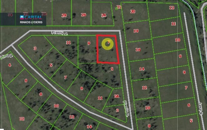 Land Panevėžyje, Molainiuose, Pienių g. – image 4
