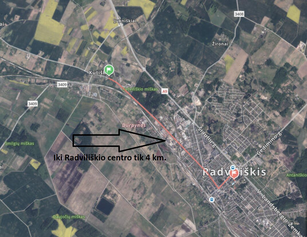 Sklypas Radviliškio rajono sav., Kutiškiuose, Alyvų g. – nuotrauka 6