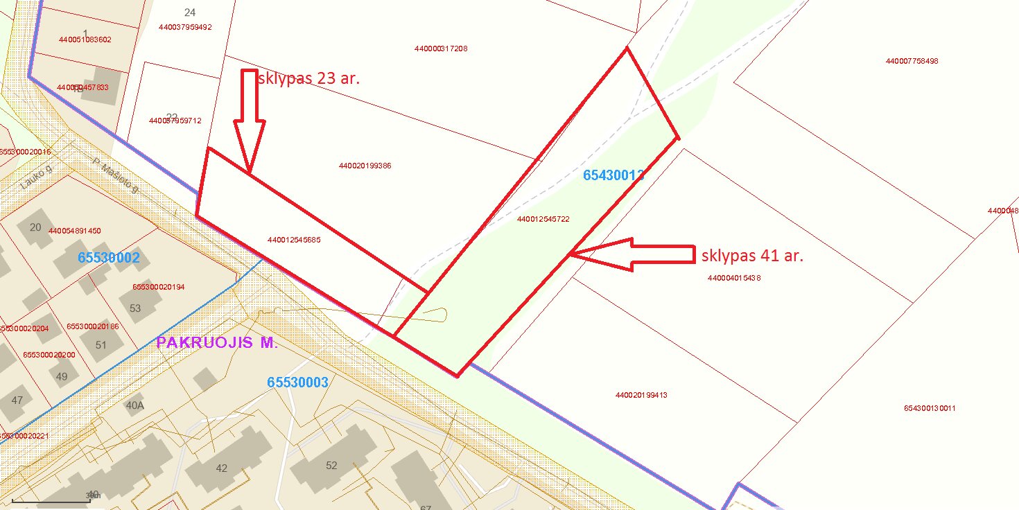 Sklypas Pakruojo rajono sav., Pašilyje, P. Mašioto g. – nuotrauka 2