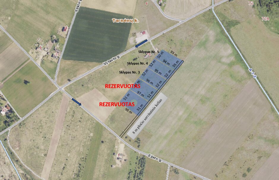 Sklypas Vilniaus rajono sav., Tarnėnuose, Ežero g. – nuotrauka 4