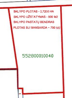 Участок Klaipėdos rajono sav., Karklėje, Krikštų g. – изображение 5