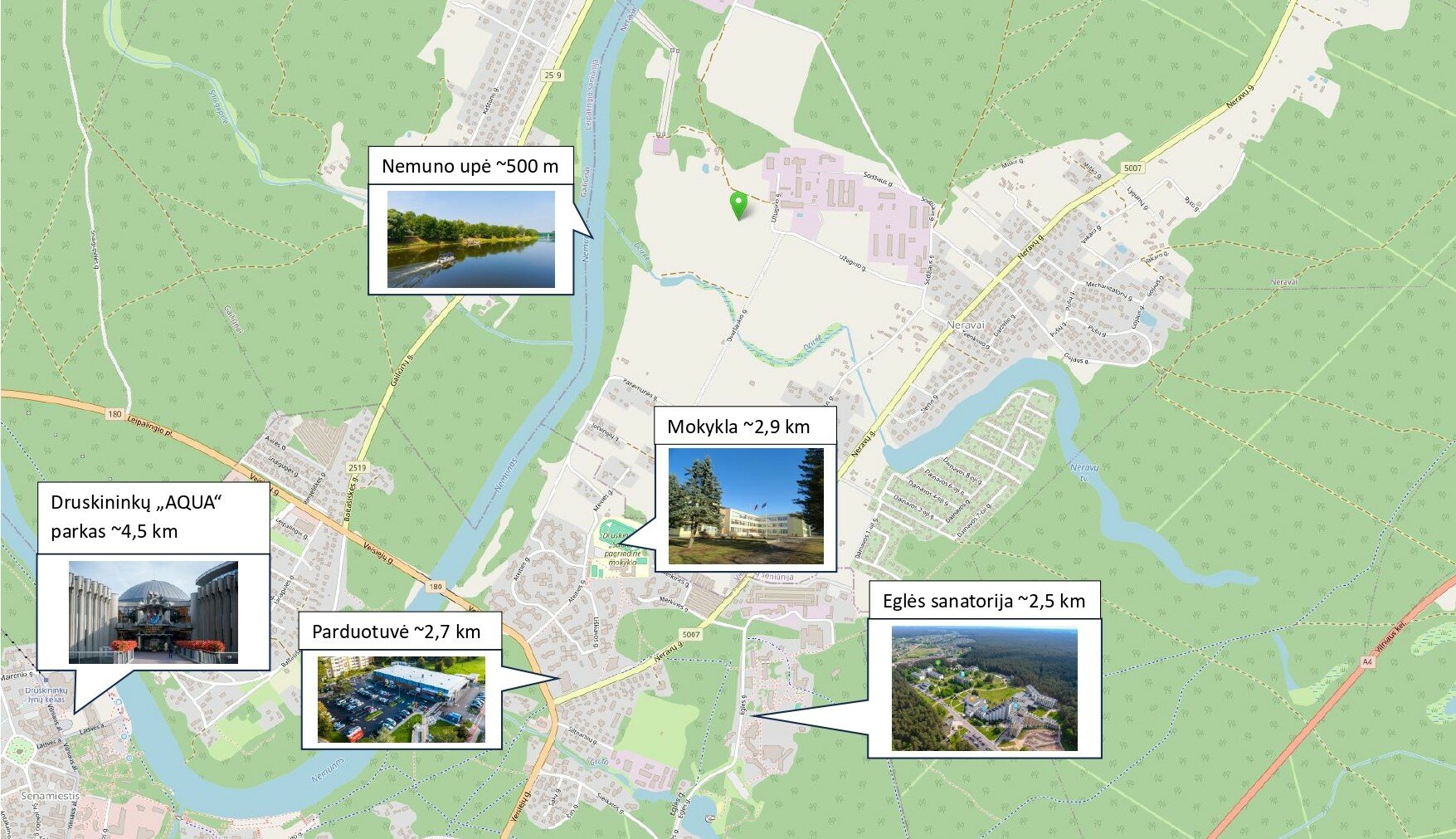 Участок Druskininkų sav., Neravuose, Užugirio g. – изображение 3