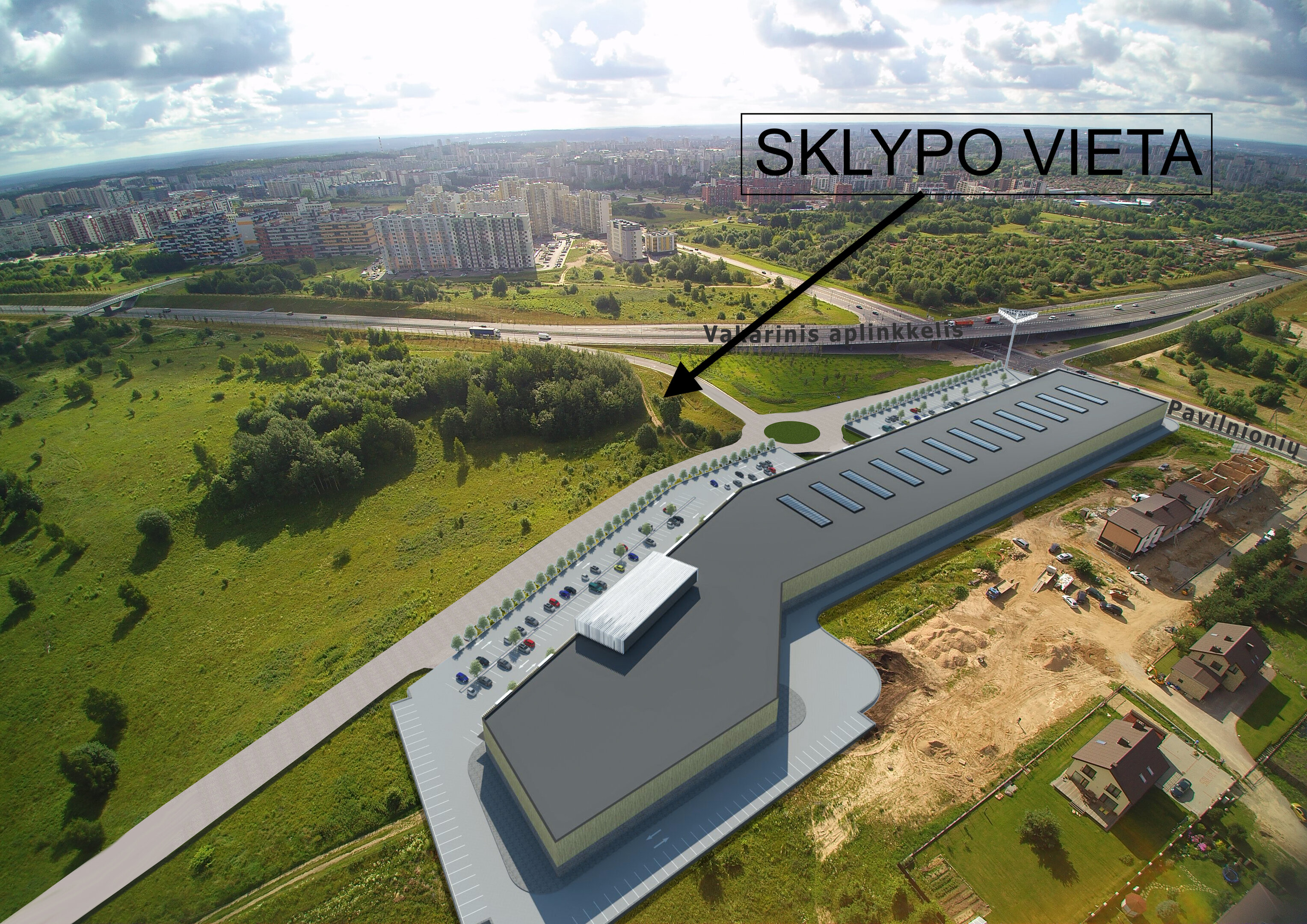 Участок Vilniuje, Gineitiškėse, Pavilnionių g. – изображение 4