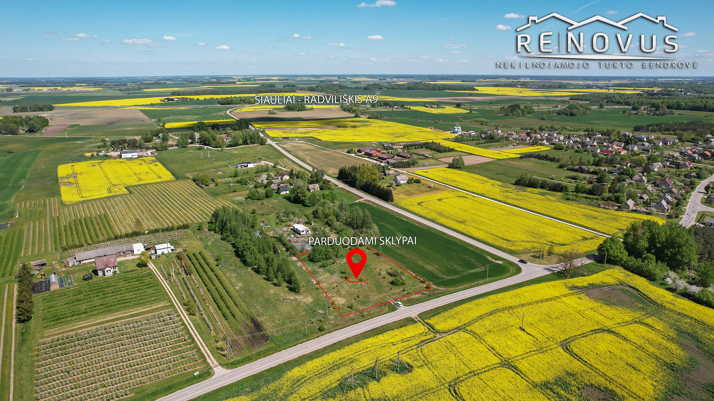 Sklypas Radviliškio rajono sav., Kutiškiuose, Alyvų g. – nuotrauka 3
