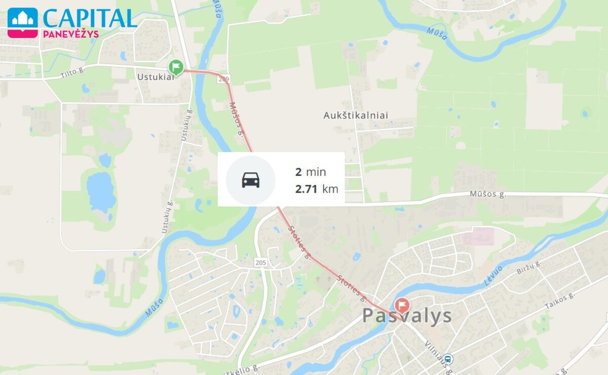 Sklypas Pasvalio rajono sav., Ustukiuose, Tilto g. – nuotrauka 5