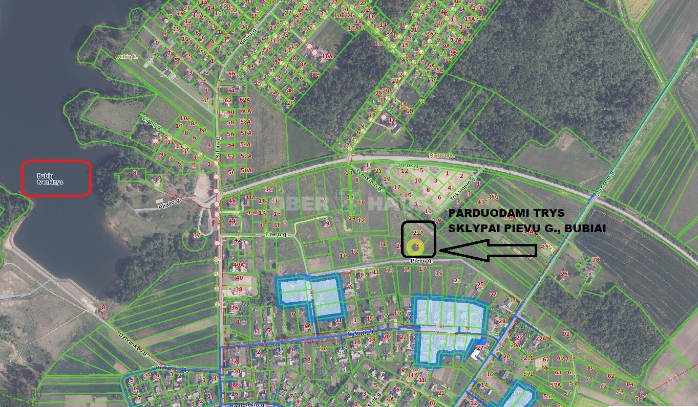 Sklypas Šiaulių rajono sav., Bubiuose, Pievų g. – nuotrauka 3