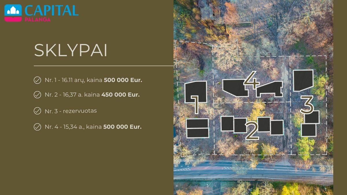 Участок Klaipėdoje, Giruliuose – изображение 3