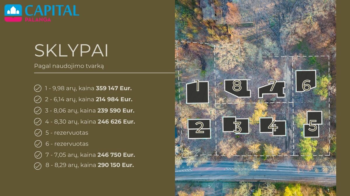 Участок Klaipėdoje, Giruliuose – изображение 4