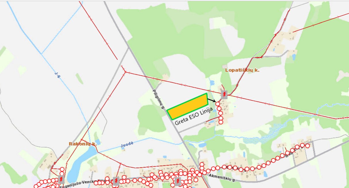 Sklypas Vilniaus rajono sav., Rakonyse, Piligrimų g. – nuotrauka 6