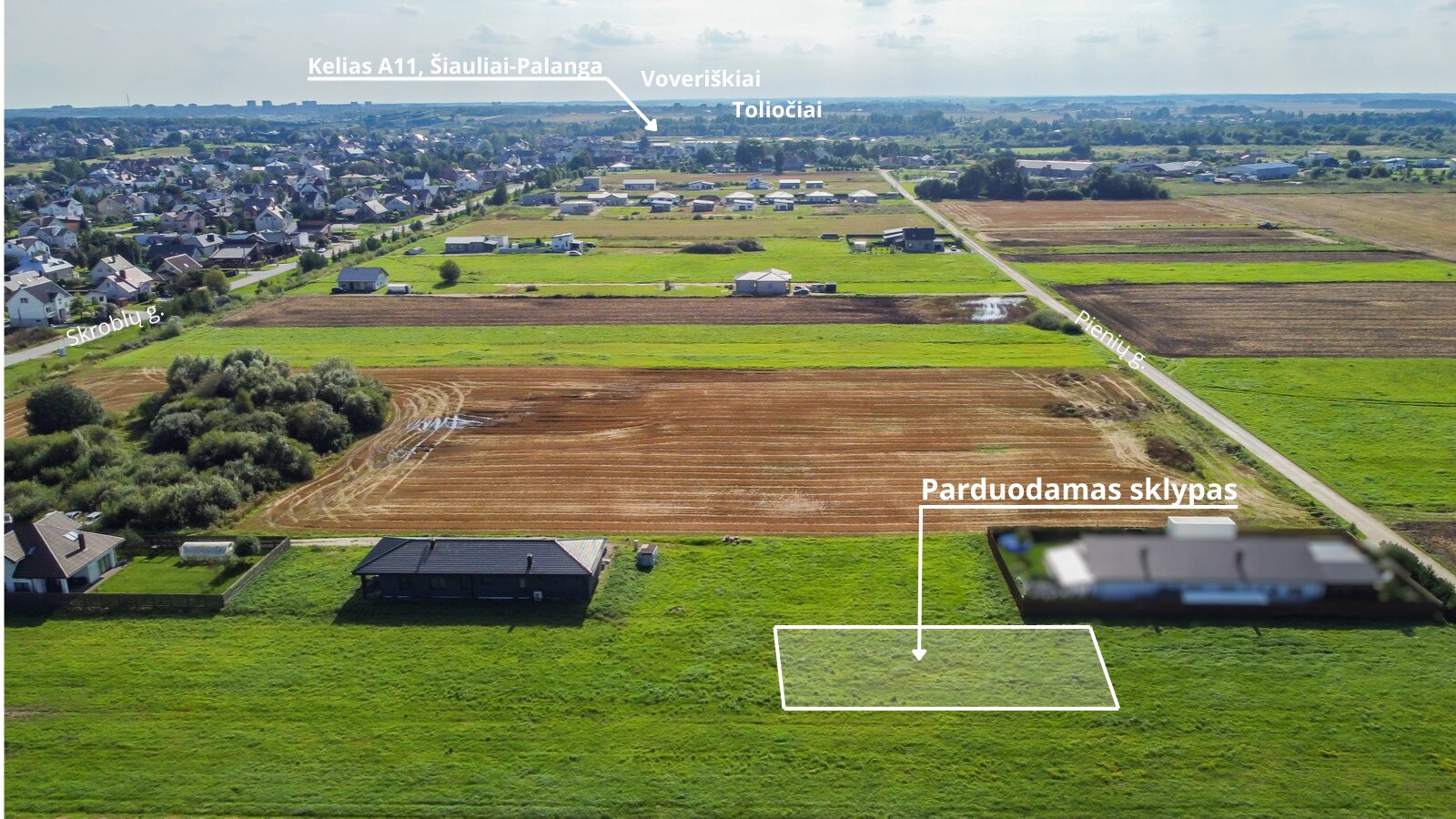 Участок Šiaulių rajono sav., Vijoliuose, Pienių g. – изображение 5