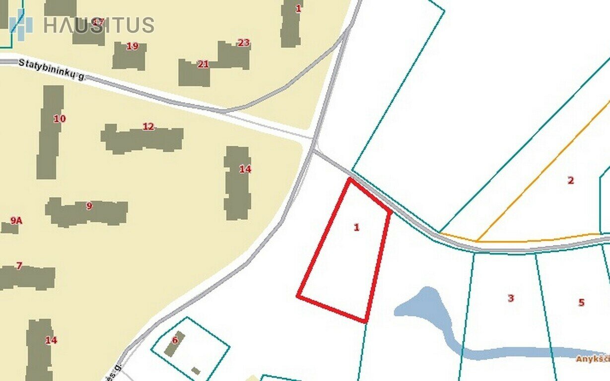 Land Anykščių rajono sav., Anykščiuose – image 5