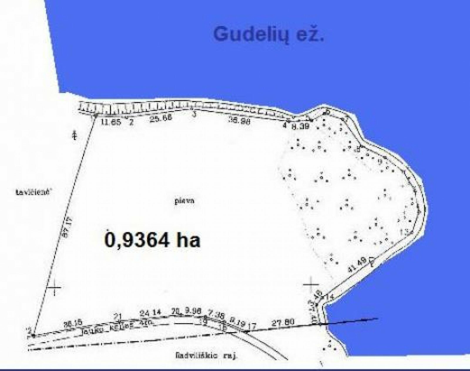 Участок Šiaulių rajono sav., Gudeliuose – изображение 3