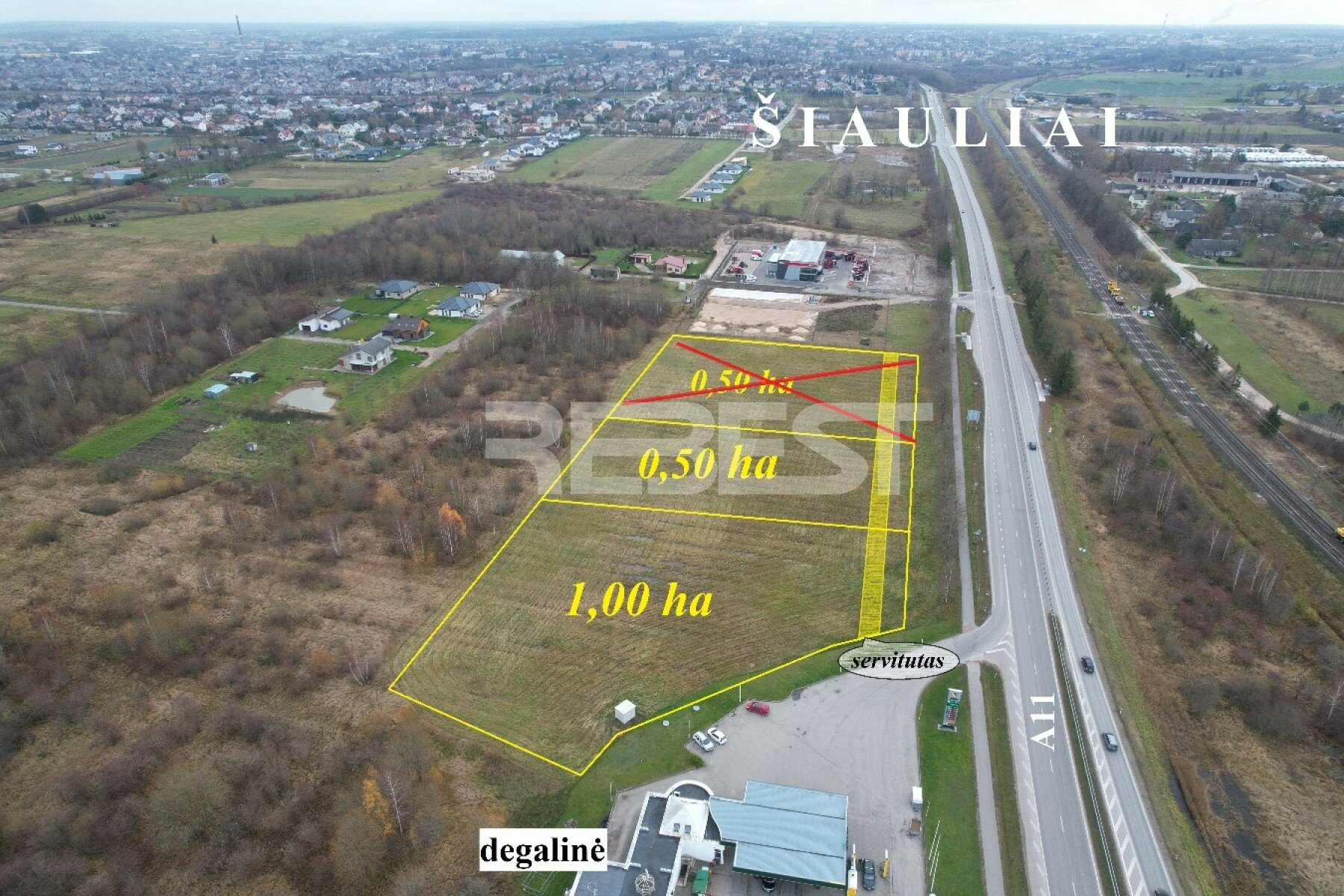 Участок Šiaulių rajono sav., Vijoliuose, Vilniaus g. – изображение 4