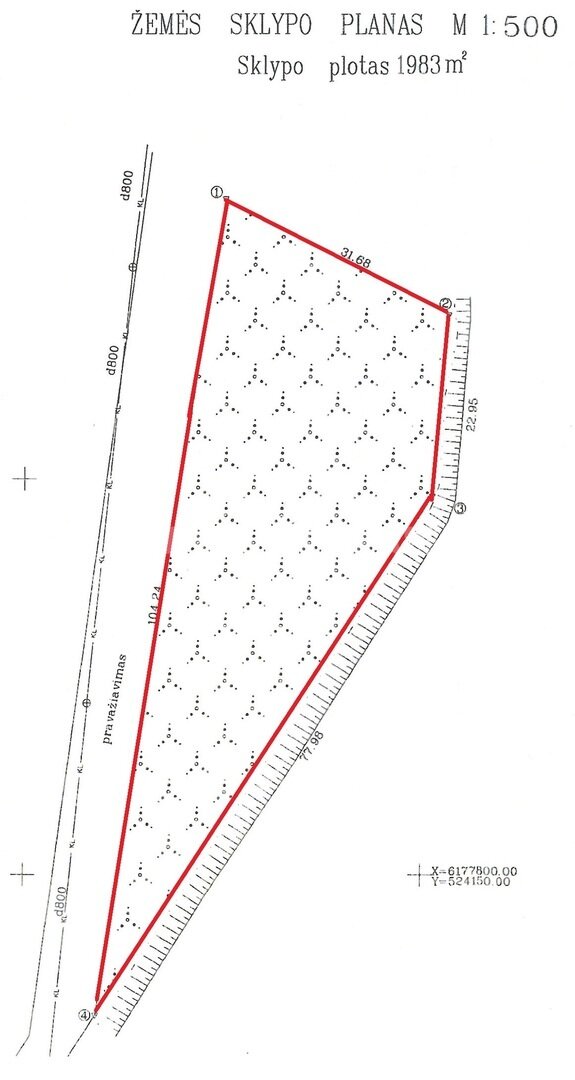 Участок Panevėžyje, Centre, J. Biliūno g. – изображение 3