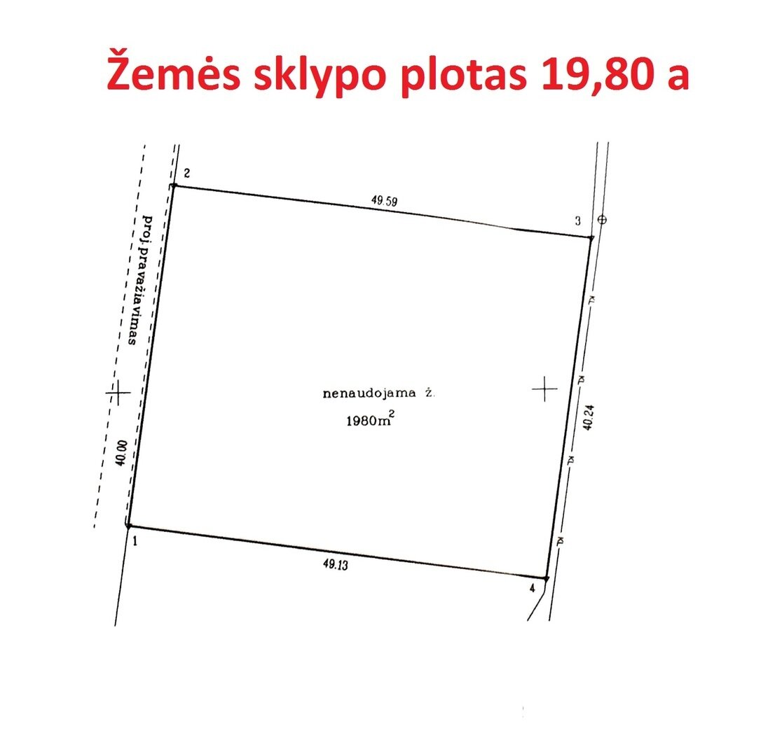 Участок Panevėžyje, Centre, J. Biliūno g. – изображение 5