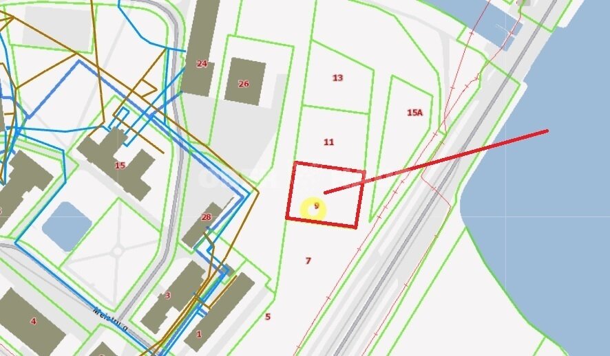 Участок Panevėžyje, Centre, J. Biliūno g. – изображение 6