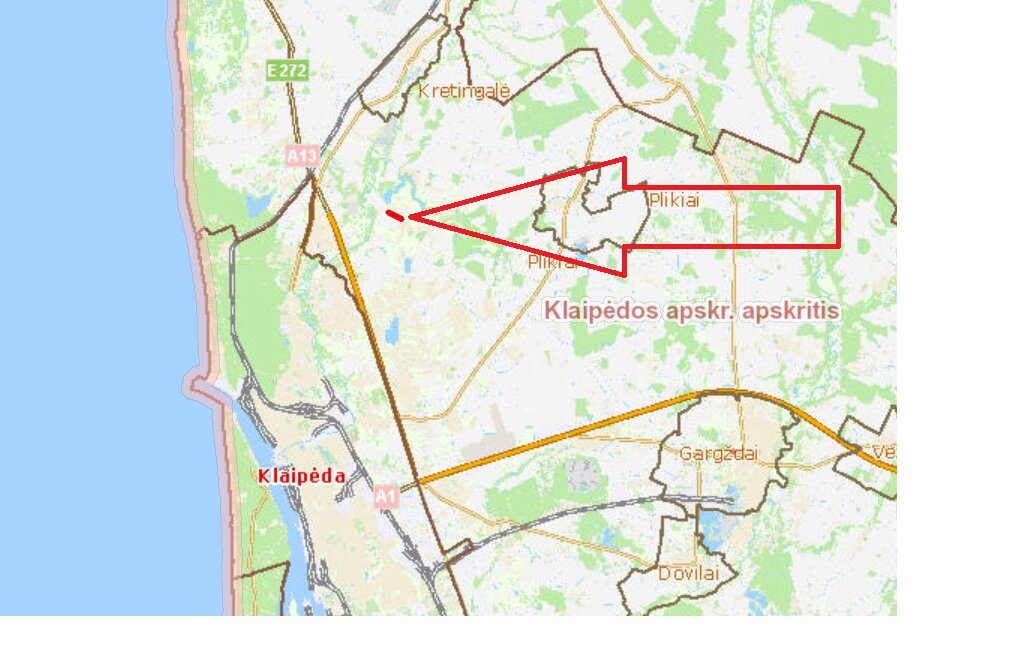 Участок Klaipėdos rajono sav., Radailiuose, Gvazdikų g. – изображение 3