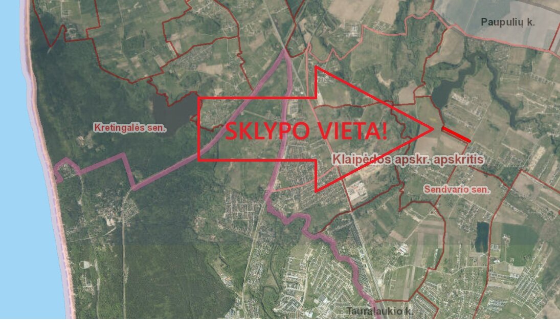 Участок Klaipėdos rajono sav., Radailiuose, Gvazdikų g. – изображение 6