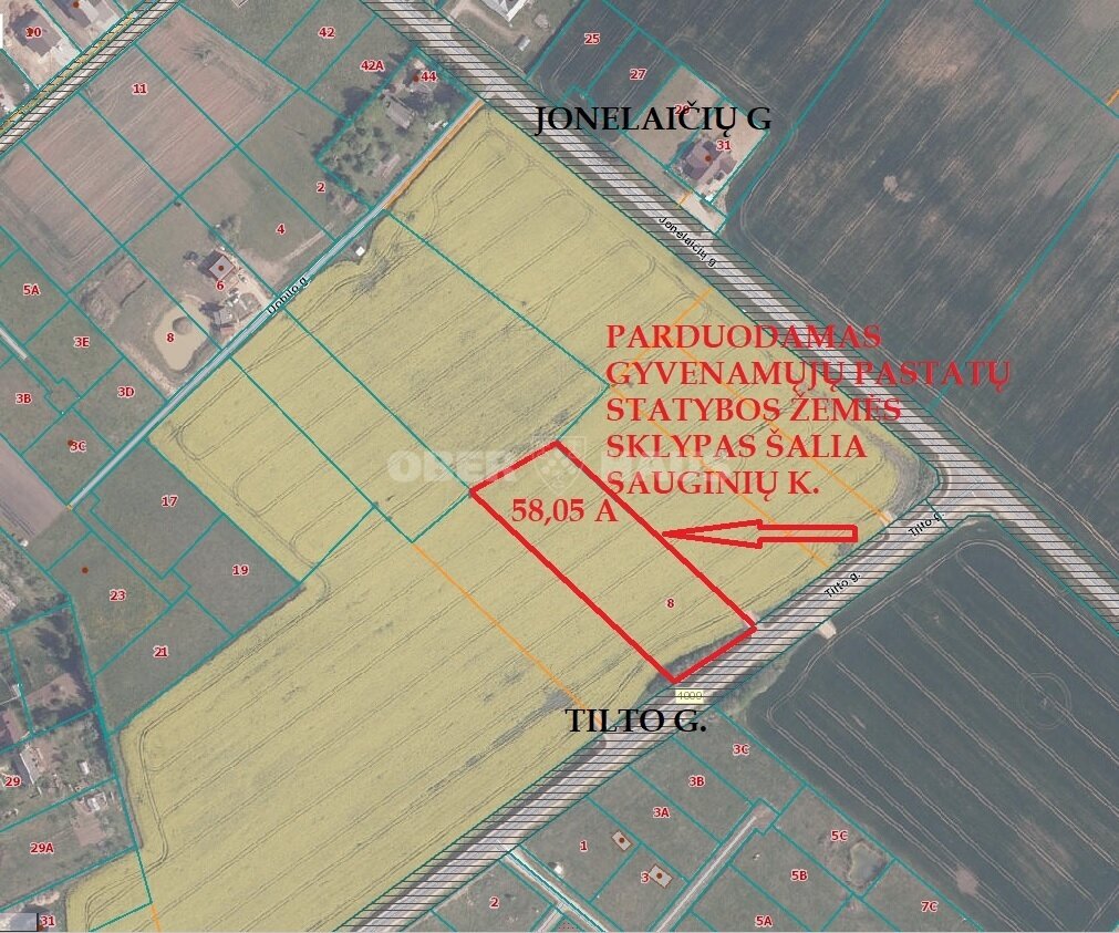 Sklypas Šiaulių rajono sav., Sauginiuose – nuotrauka 5