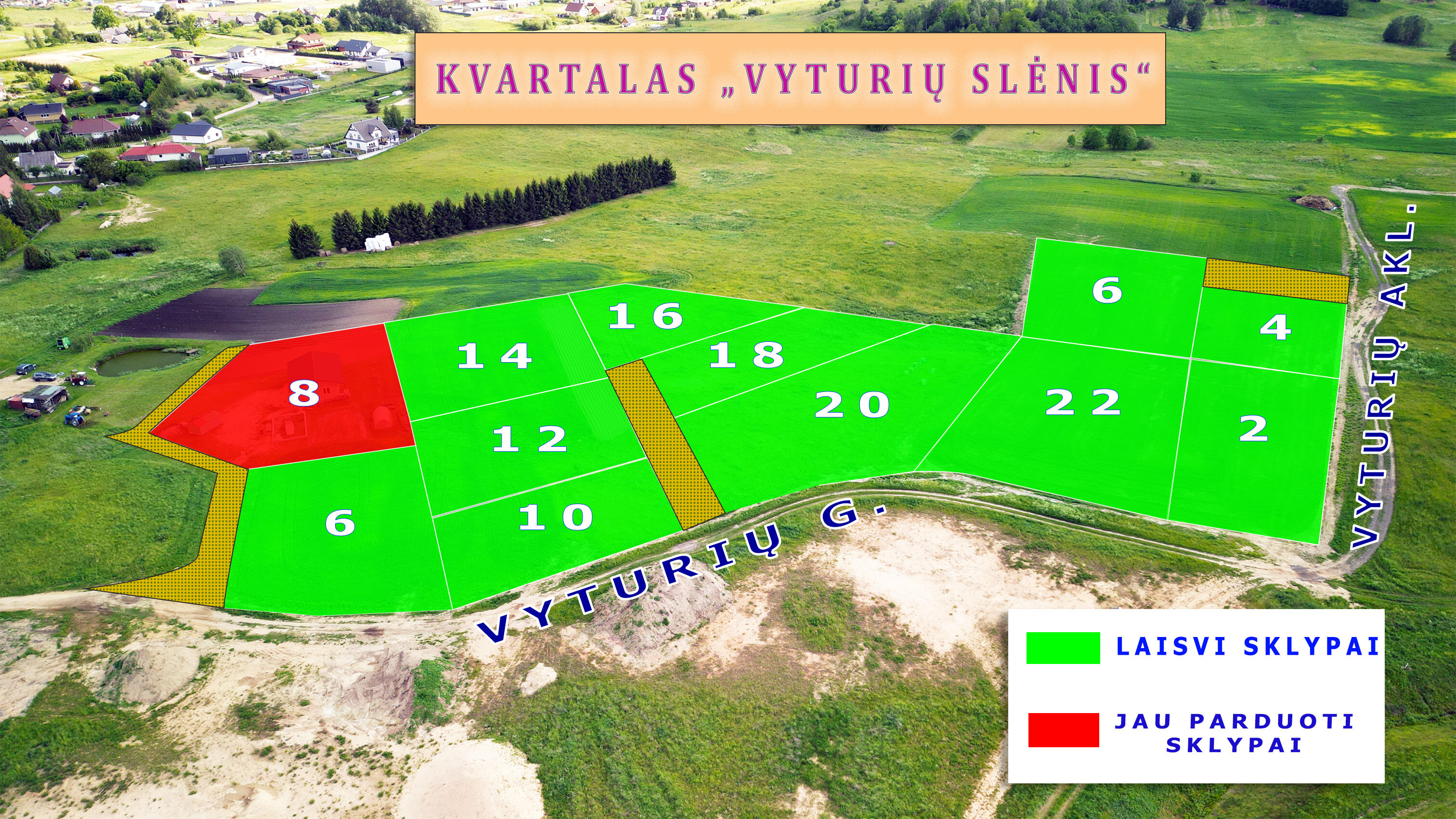 Sklypas Elektrėnų sav., Vievyje, Vytauto g. – nuotrauka 1