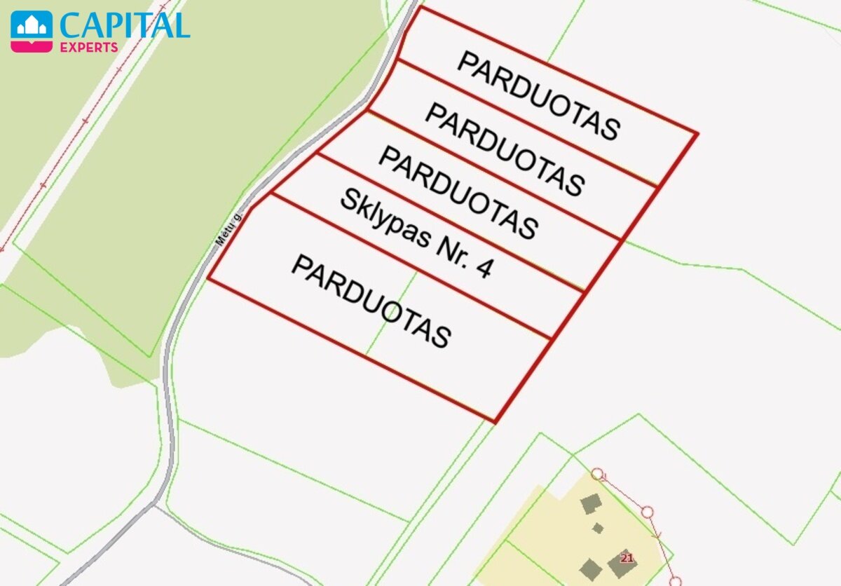 Участок Vilniaus rajono sav., Marijampolyje, Mėtų g. – изображение 4