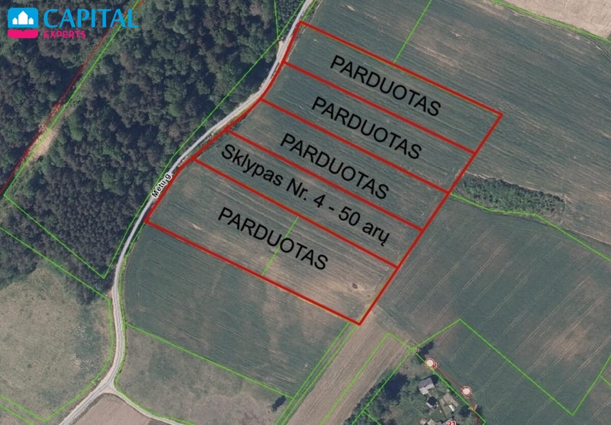 Участок Vilniaus rajono sav., Marijampolyje, Mėtų g. – изображение 5