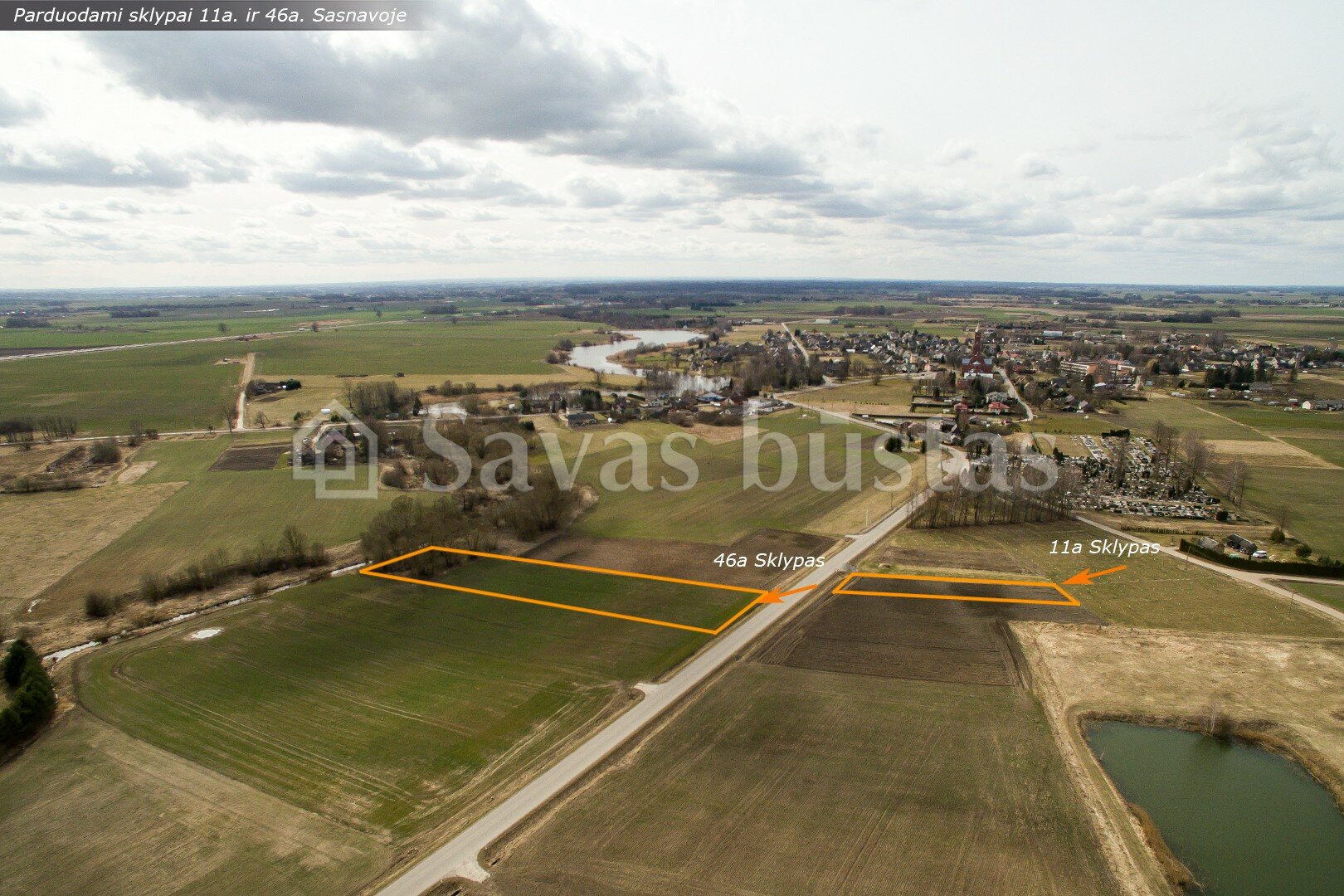 Sklypas Marijampolės sav., Sasnavoje, Pamiškės g. – nuotrauka 3