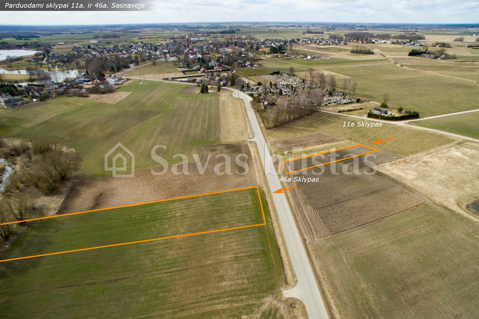 Sklypas Marijampolės sav., Sasnavoje, Pamiškės g. – nuotrauka 4