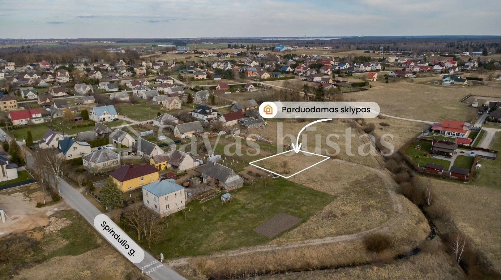 Участок Šiaulių rajono sav., Aukštelkėje, Spindulio g. – изображение 5