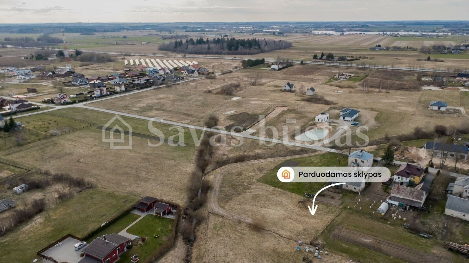Участок Šiaulių rajono sav., Aukštelkėje, Spindulio g. – изображение 6