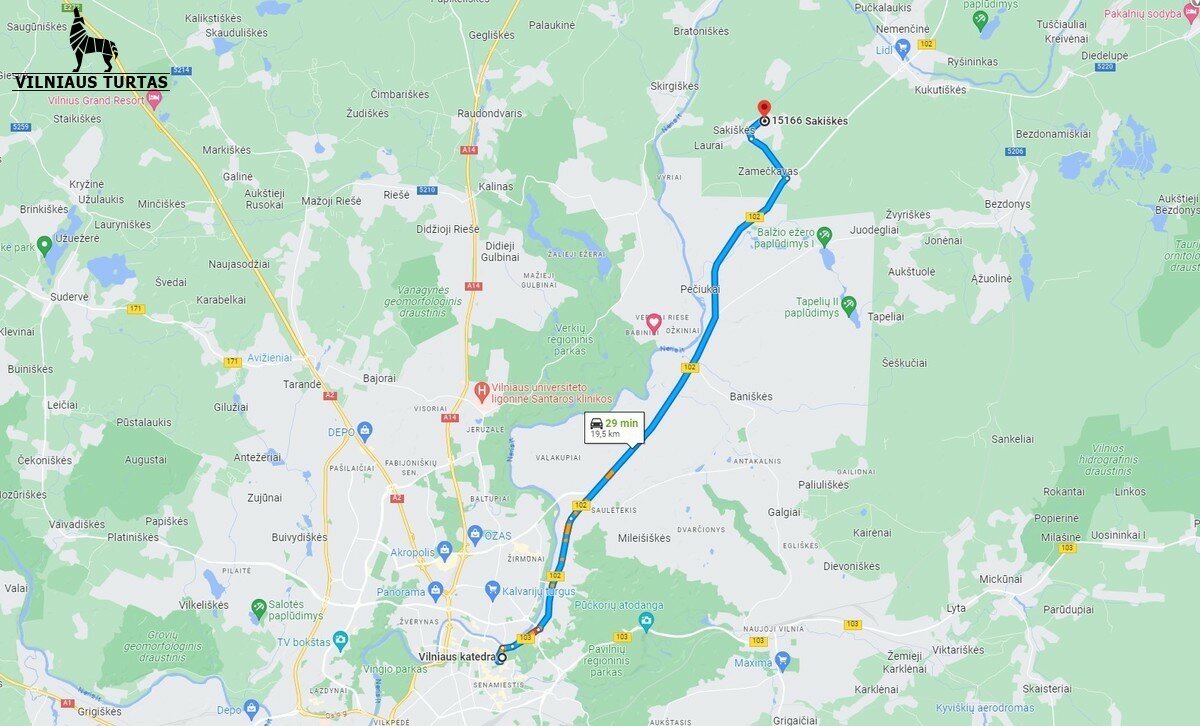 Участок Vilniaus rajono sav., Sakiškėse, Debesijos g. – изображение 6