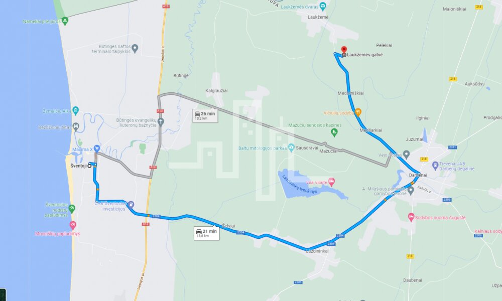 Sklypas Kretingos rajono sav., Medomiškiuose, Laukžemės g. – nuotrauka 5