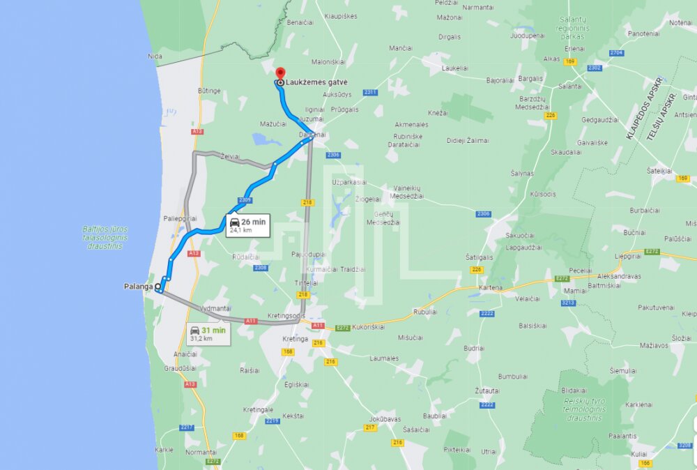 Sklypas Kretingos rajono sav., Medomiškiuose, Laukžemės g. – nuotrauka 6