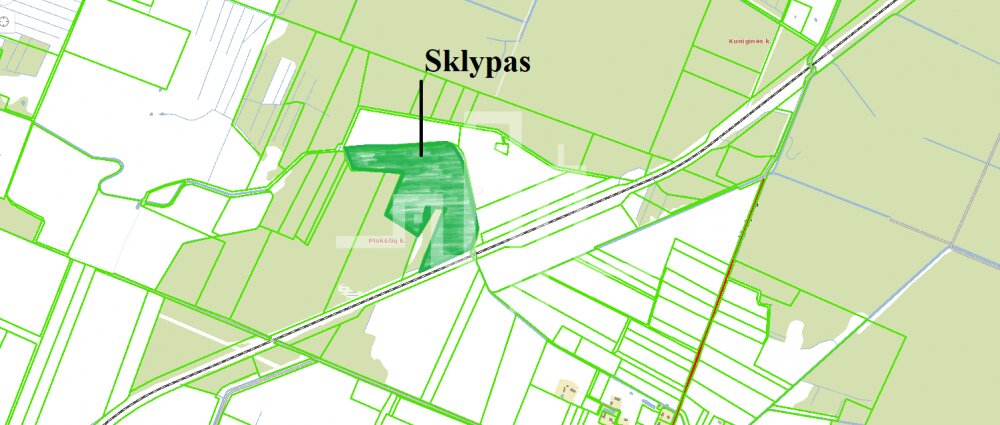 Sklypas Kretingos rajono sav., Plokščiuose, Ąžuolyno g. – nuotrauka 4