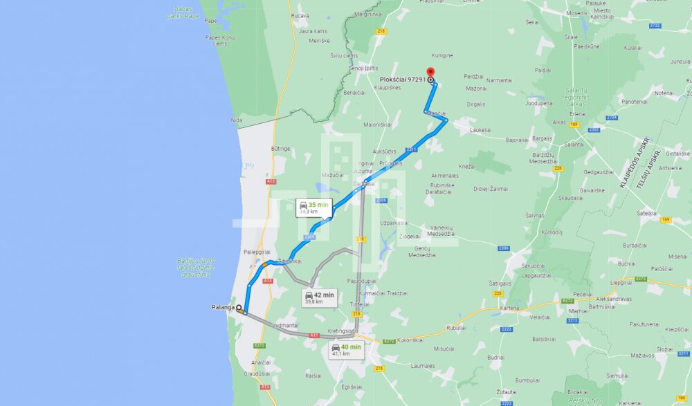 Sklypas Kretingos rajono sav., Plokščiuose, Ąžuolyno g. – nuotrauka 5