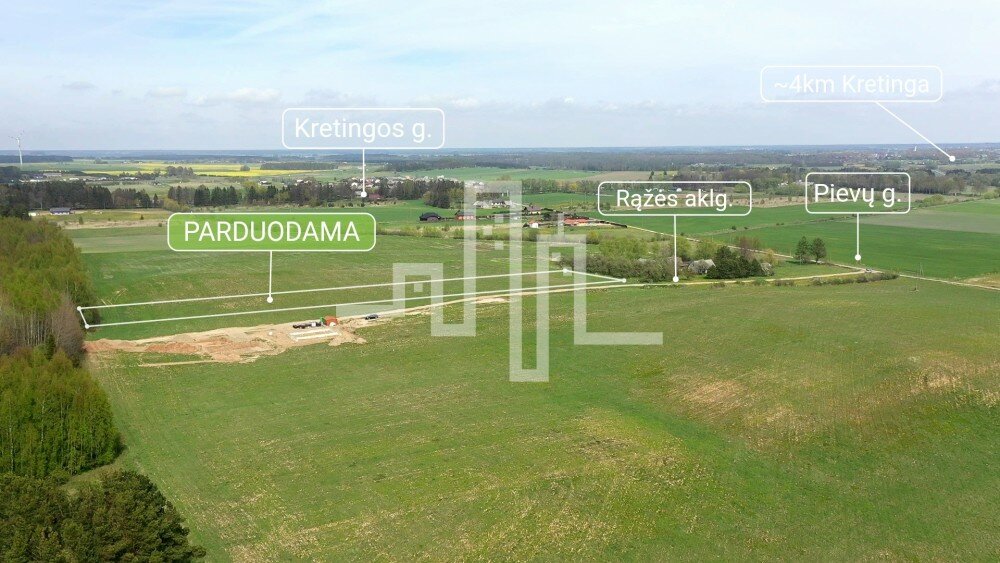 Sklypas Kretingos rajono sav., Pryšmančiuose, Pievų g. – nuotrauka 4
